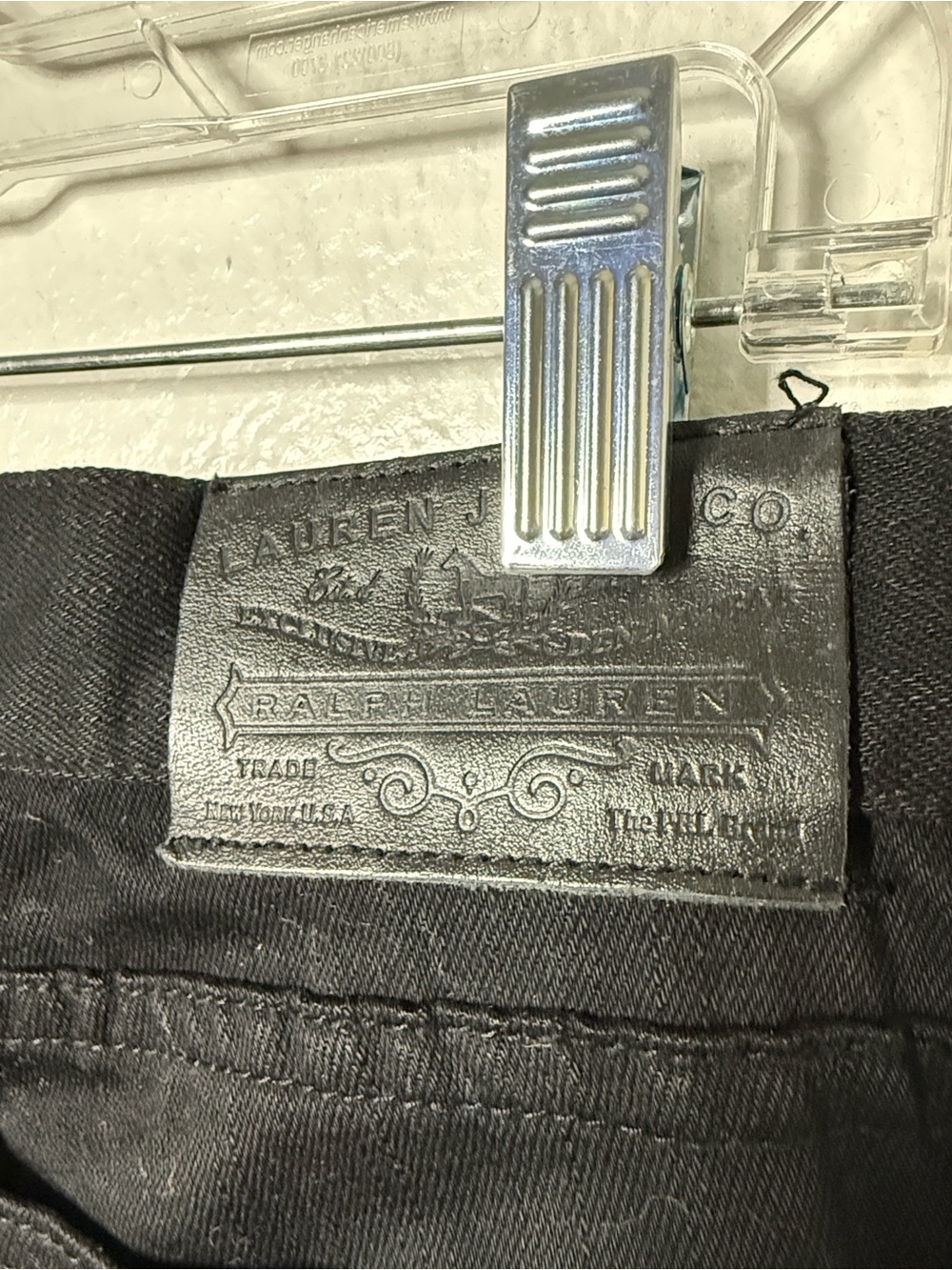 Vintage Ralph Lauren Jeans Co Black Beaded Concho Bootcut Jeans 4P Western Y2K - Picture 8 of 12